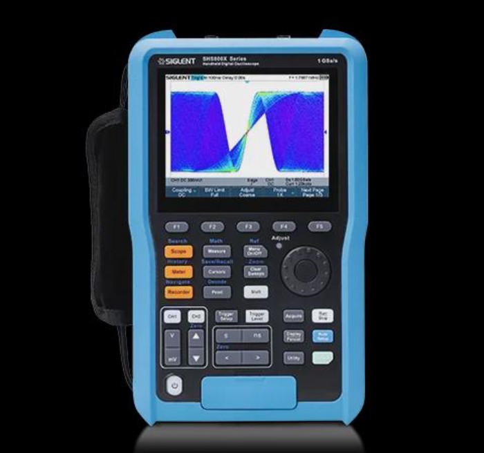 Siglent SHS820X Digital Handheld Oscilloscope 2 Channels 200MHz Bandwidth 500MSa/s Sampling Rate Tr