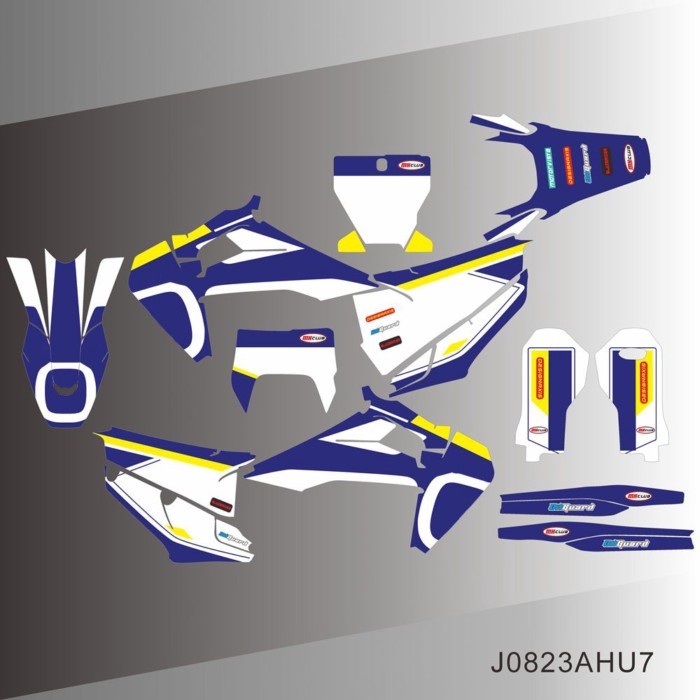For HUSQVARNA 125 250 300 350 450 501 TE FE 2020 2021 TC FC FS 2019 2020 Graphics Decals Stickers B