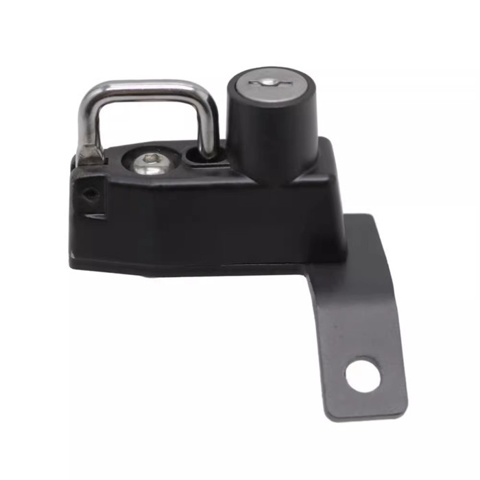 Motorcycle Helmet Lock Anti-Theft With 2 Keys Hook For KOVE COLOVE 450RR 450 RR Replacement