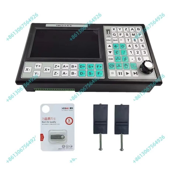 5-Axis RTCP CNC Offline Controller SMC5-5-N-N 500khz Motion Control System + 5-axis Emergency Stop