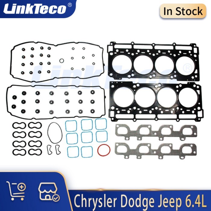 Engine Part Cylinder Head Set Fit 6.4 L V8 Gas For Dodge Challenger Charger Chrysler 300 Jeep Grand