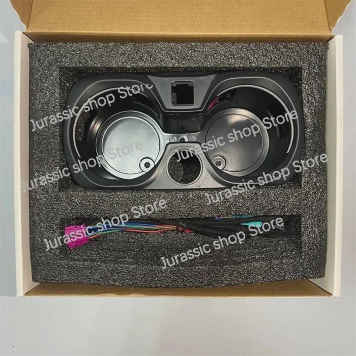 11 Colors Car LED Cup Holder Lamp for  G20 G22 G80 G82 G42 M2 M3 M4 I3 I4 New 2/3/4 Series Decorati