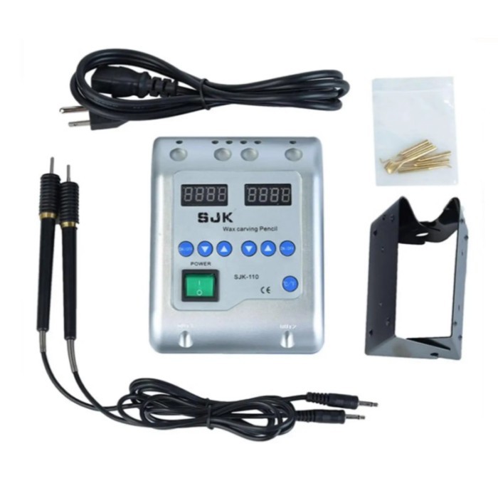 Electric Waxer Wax Knife Carving Dental Lab Equipment Electric Waxer Carving Knife Contain 6 Wax Ti