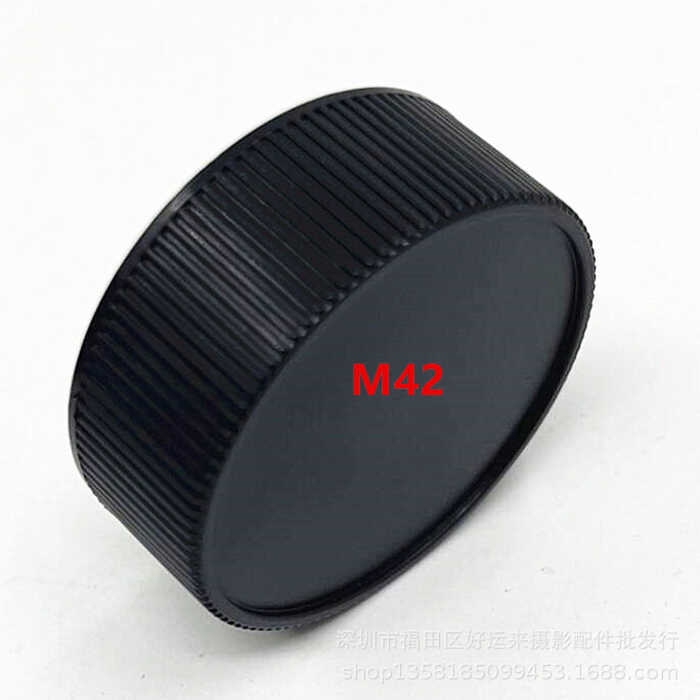M42 เลนส์เฉพาะฝาครอบด้านหลัง M42 ฝาครอบด้านหลัง M42 เลนส์เฉพาะฝาครอบด้านหลัง 42 มม. * 1 Luokou เลนส์