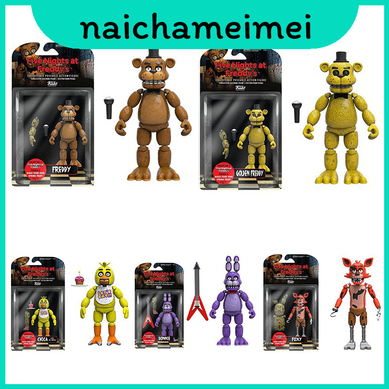 Funko Fnaf Playful Five Nights At Freddys Action Figure Golden Freddy สําหรับรวบรวมสนุก