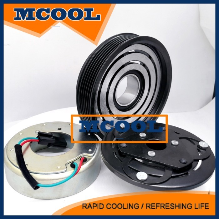 AC Air Conditioning Compressor Electromagnetic Magnetic Clutch Pulley For RENAULT FLUENCE 2.0L 9260