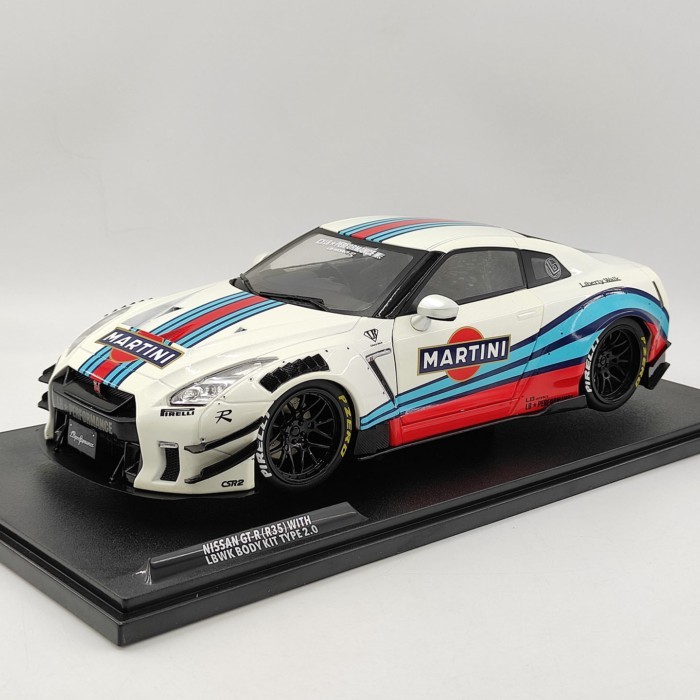 SOLIDO S 1: 18 NISSAN NISSAN GT-R R35 2.0M 2024 โมเดลรถอัลลอย