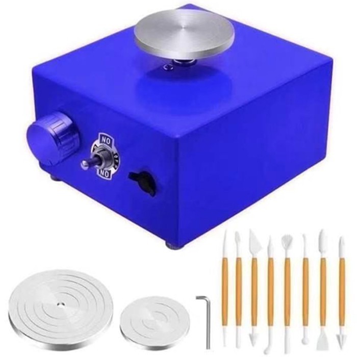 Potter's Wheel Mini Turntables Pottery Wheel Pottery Machine Electric Pottery Wheel DIY Craft Ceram