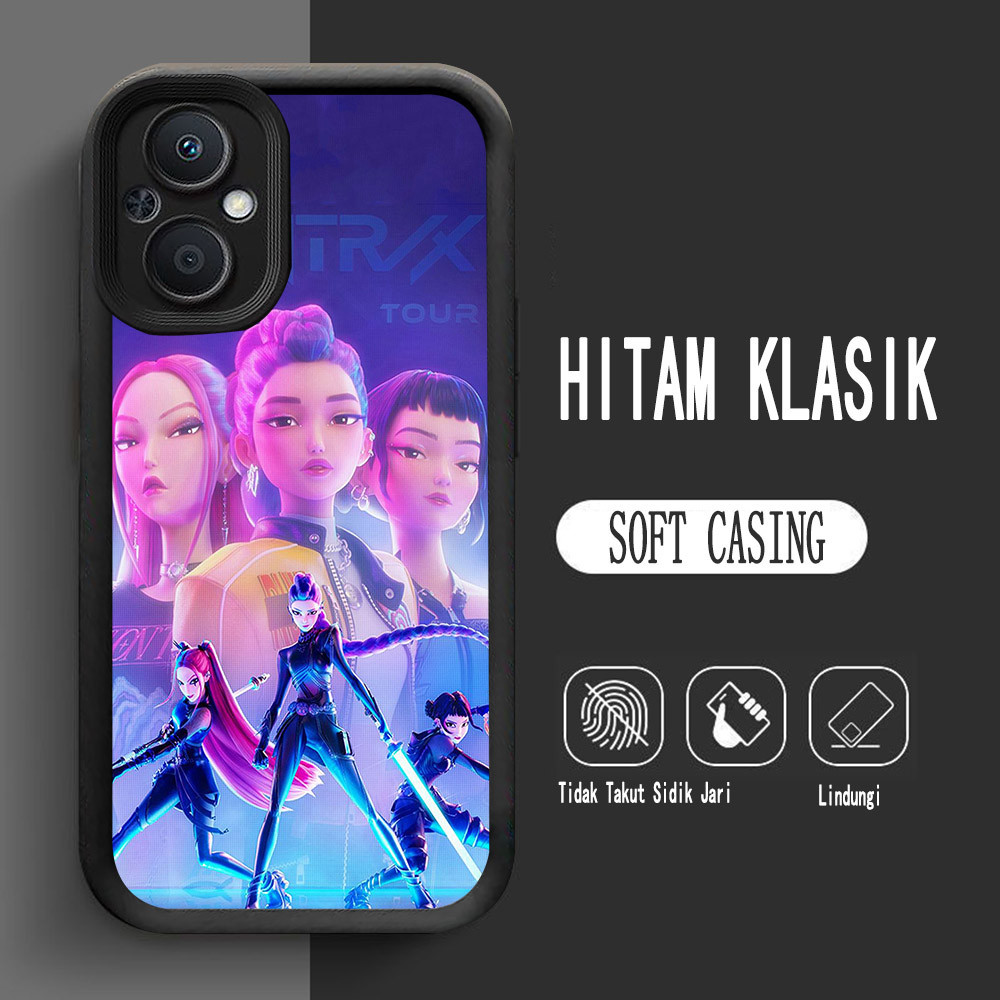 สําหรับ OPPO Reno 8 8Z 7 7Z Lite 5G Soft L-4 Kpop Demon Hunter