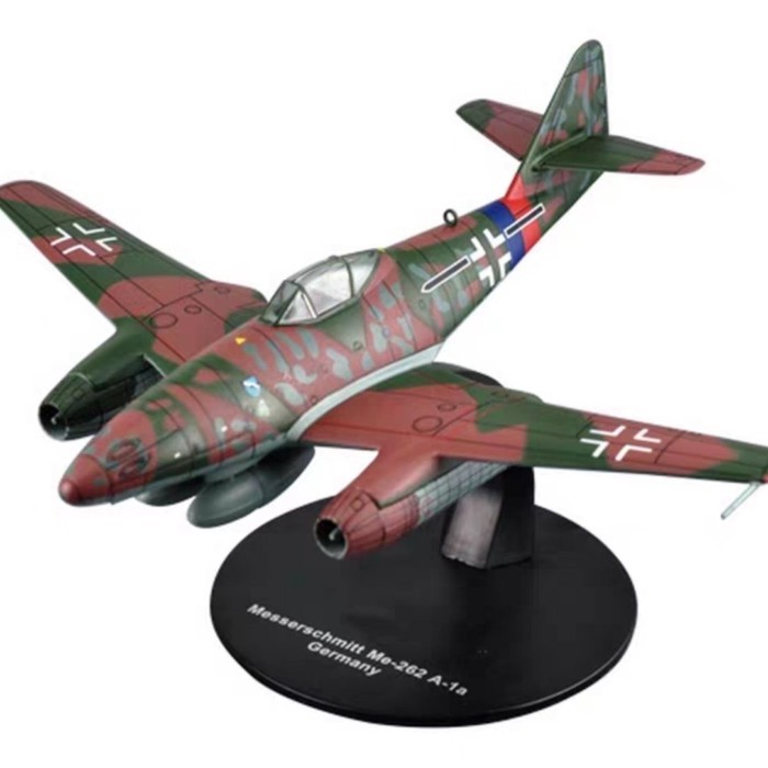 DeAGOSTINI Masterpiece Aircraft 1/72 No.34 German ME262 สําเร็จรูปโลหะผสมรุ่น Out of Print Model