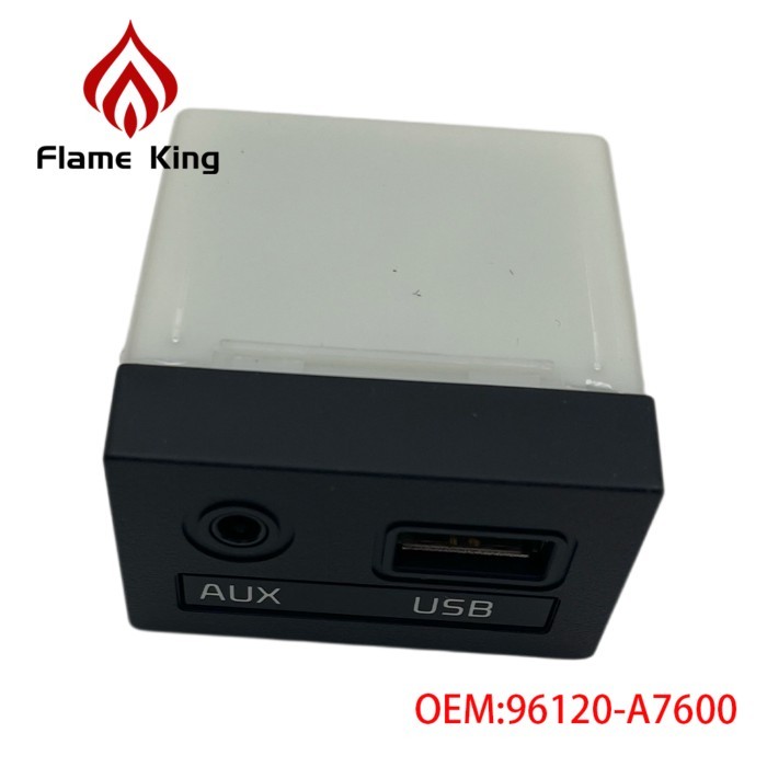 Flame king For KIA shuma AUX USB Adapted to Kia K3USB interface socket AUX iPod k3USB socket assemb