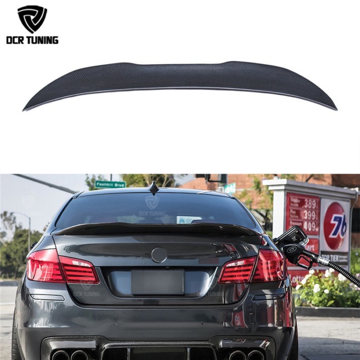 PSM Style For BMW F10 Spoiler Performance 2010 - 2016 5 Series Sedan F10 Carbon Spoiler F10 M5 Rear