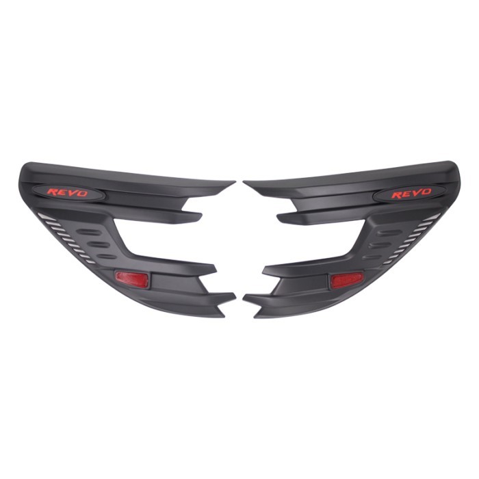 For Toyota Hilux Headlight Decoration Lamp Hoods Head Light Cover Hilux REVO 2015 2016 2017 2018 AB