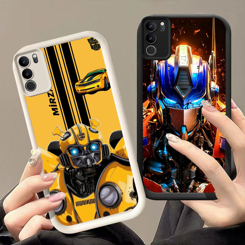 HW-36 Transformers ปลอกซิลิโคนกันกระแทกสําหรับ VIVO Y300 Y400 V50 Y200 Lite Pro Plus 5G