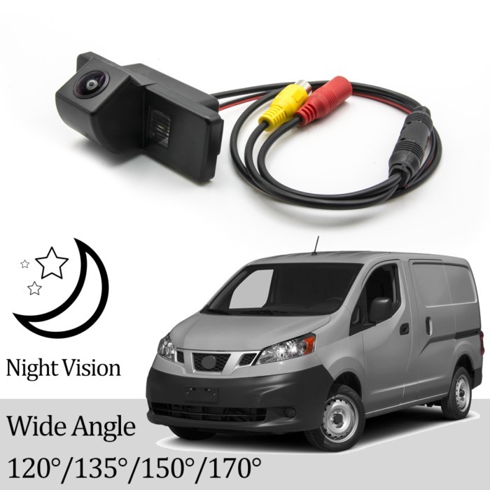CCD HD AHD Fisheye Rear View Camera For Nissan NV200 VAN 2013 2014 2015 2016 2017 2018 Car Reverse