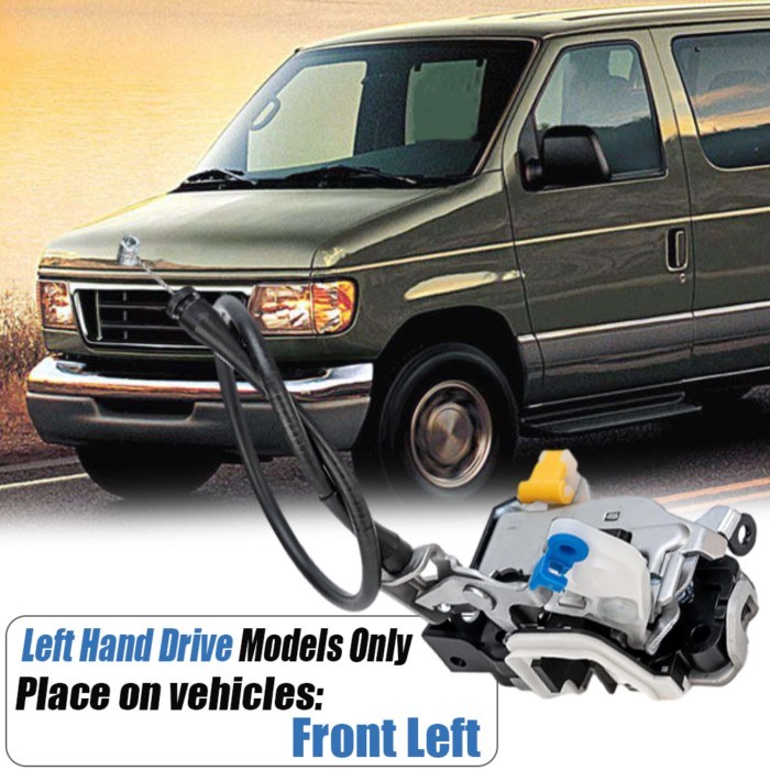 Front Left/Right Door Lock Actuator Latch for Ford E150 E250 E350 E450 1996-2019 6C2Z1521813A