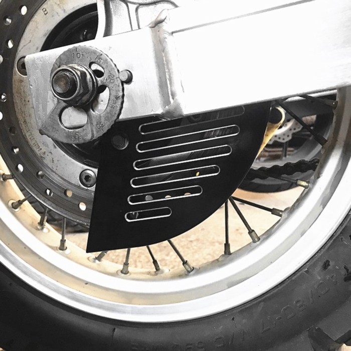 Rear Brake Disc Guard Cover Potection For Honda Africa Twin XRV650 XRV 650 Africa Twin 650 1988 198