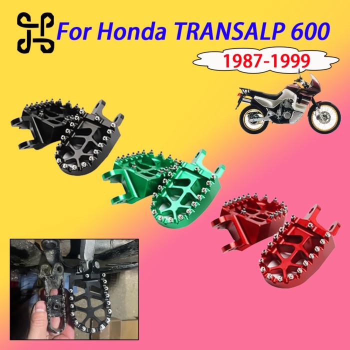 For Honda Transalp 600 XL600V XL600 XL 600V 600 V 1987-1999 Accessories Motorcycle Footrest Footpeg