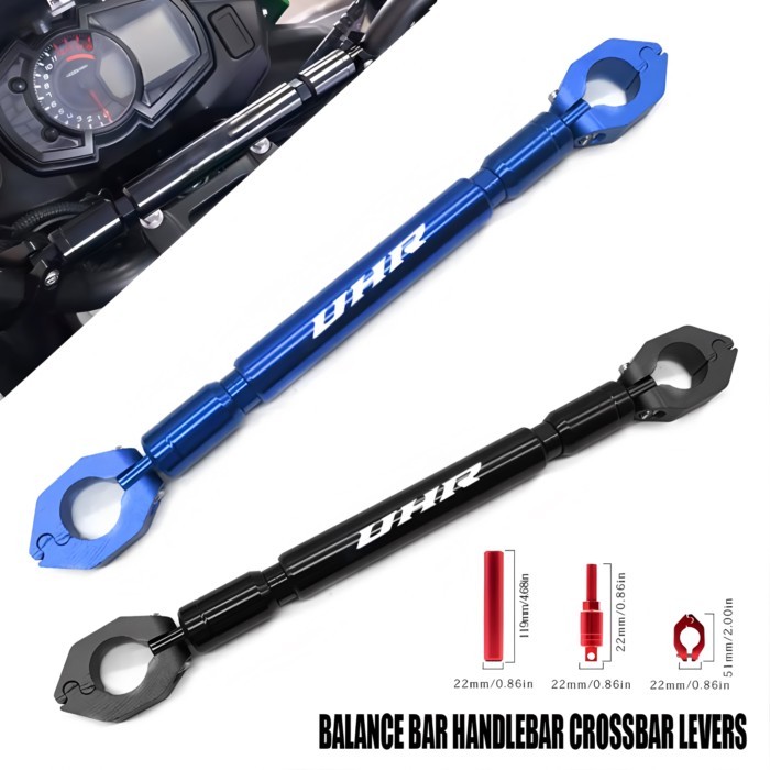For UHR 125 150 UHR125 UHR150 Motorcycle Crossbar Handlebar Extender Light Lamp Bracket Phone Stand