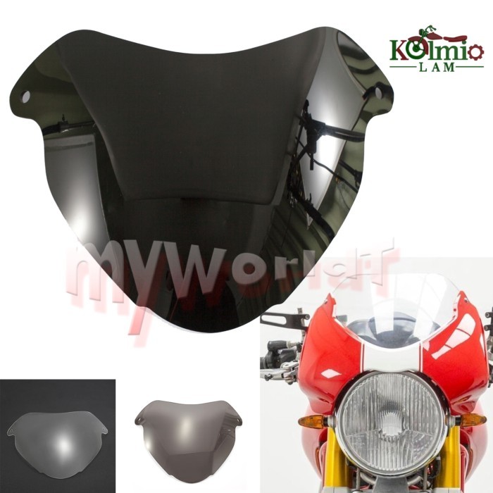 Fit For DUCATI MONSTER S4R MS4R 2003 - 2018 S4RS MS4RS 2005 - 2018 S2R Motorcycle Windscreen Windsh