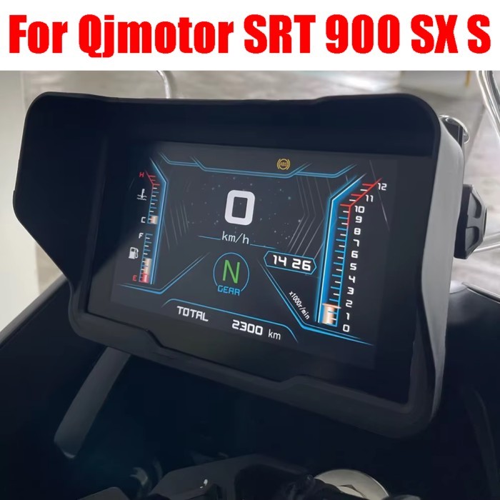 For QJMOTOR QJ SRT 900 SX S 900SX SRT900 SRT900S SRT900SX Motorcycle Dashboard Sun Visor Cover Inst