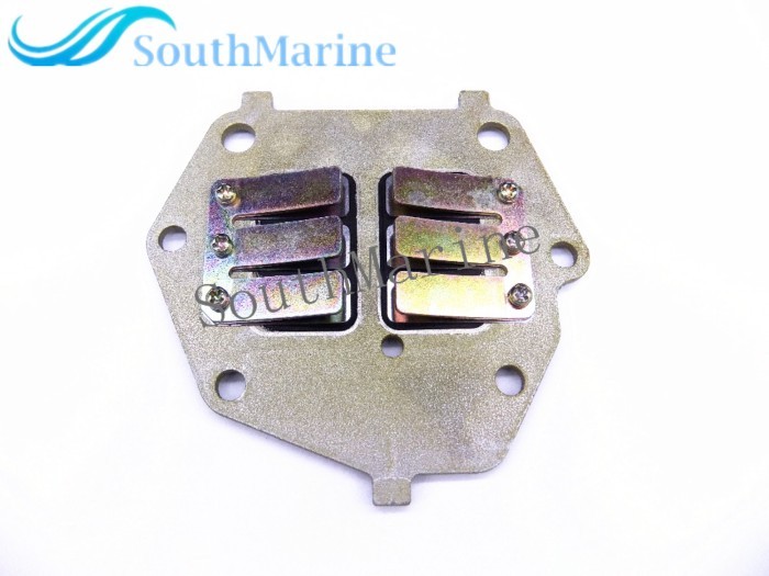 Outboard Motors Inlet Reed Valve Assy 3B2-02100-0 for Tohatsu M9.8B M8B M6B / Nissan NS9.8B NS8B NS
