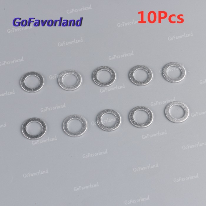 10Pcs Engine Oil Drain Plug Crush Washer Gasket 9410914000 For Honda Accord Civic CR-V For Acura CL
