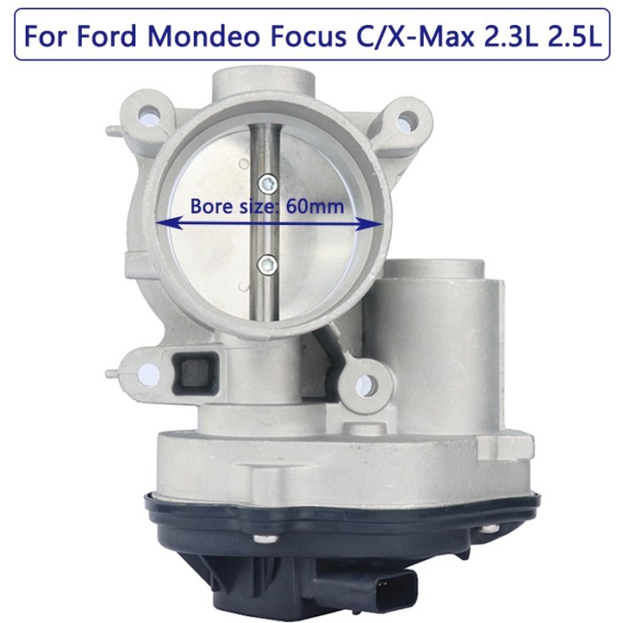 60mm Throttle Body for FORD Focus Mondeo C-Max S-Max Galaxy Fusion 2.3L 2.5L Throttle Valve 1556736