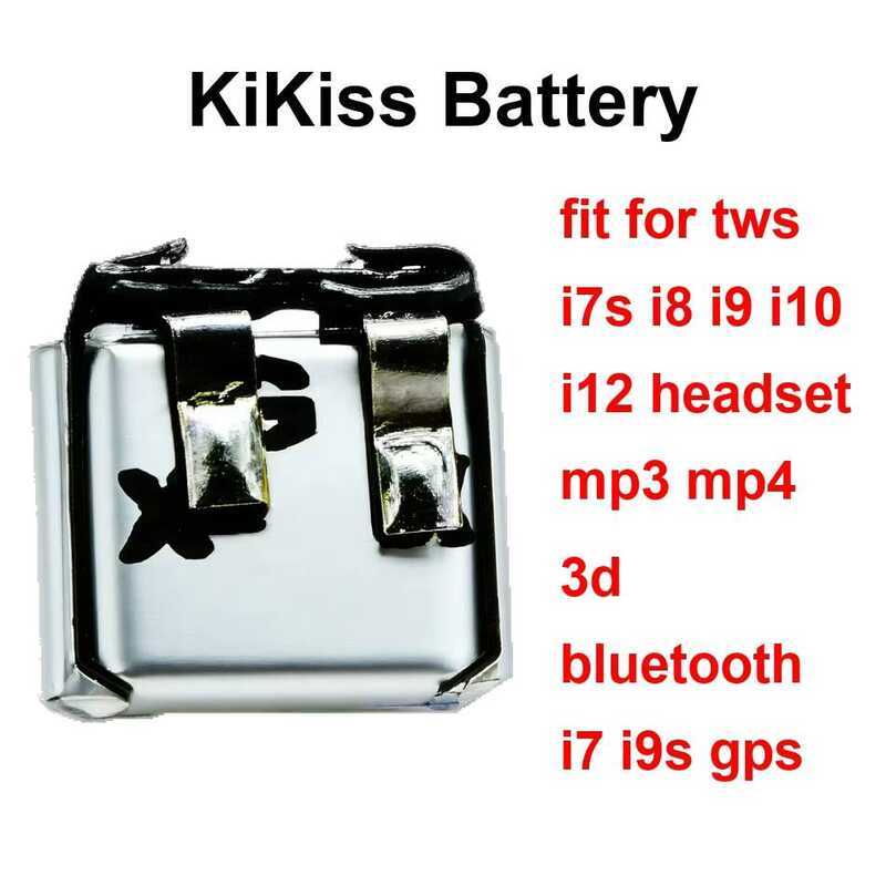 Mobile Phone Battery 25-40Mah Fit For Tws I7s I8 I9 I10 I12 Headset MP3 MP4 3D Bluetooth I7 I9s Gps 
