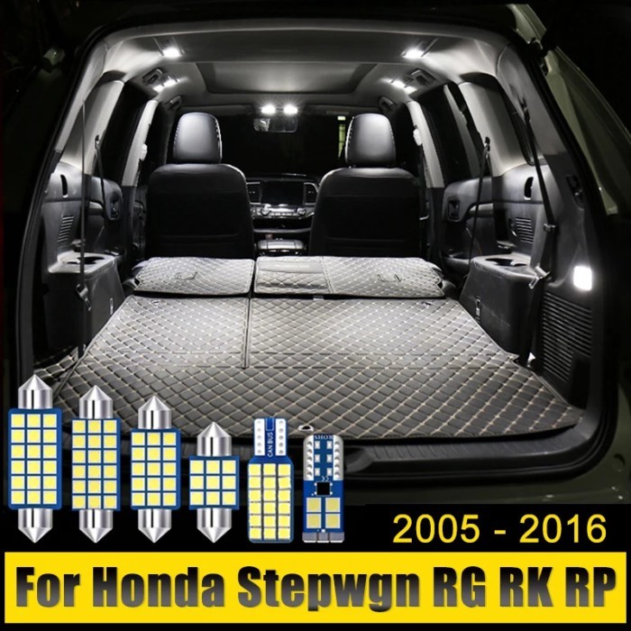 For Honda Stepwgn RG RK RP 2005 2006 2007 2008 2009 2010 2011 2012 2013 2014 2015 2016 12V LED Car