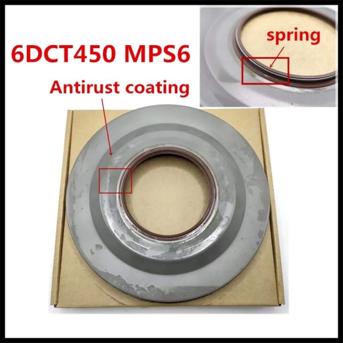 Gearbox Front Sealing Cover Auto Transmission 6DCT450 MPS6 Powershift Pistion Clutch Cover Oil Seal