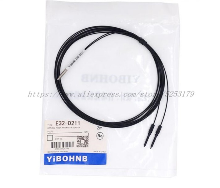 1PCS  E32-D211 E32-D211R Reflective M4 High Precision  Fiber Optic Sensor