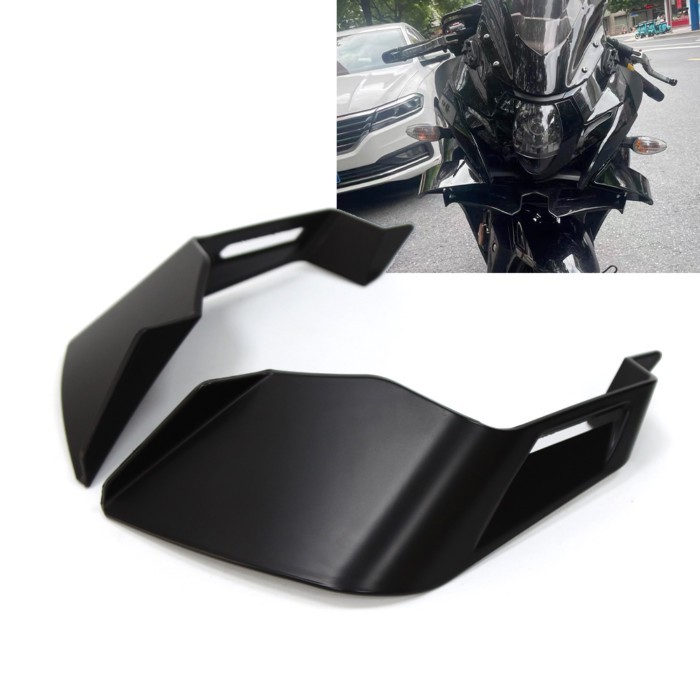 Universal Downforce Racing Spoiler Aero Winglets For YZF R1 CBR650R V4 V4S ZX10R Aerodynamic Wing F