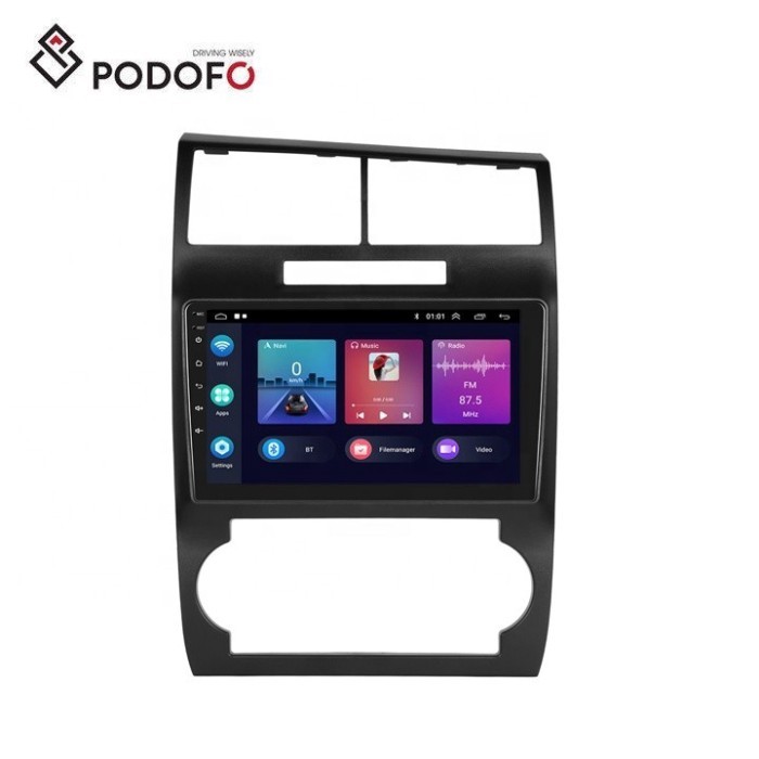 Podofo 9inch Android Car Stereo For Dodge Charger/ Magnum (Left-hand drive) 2005- 2007 Wireless Car