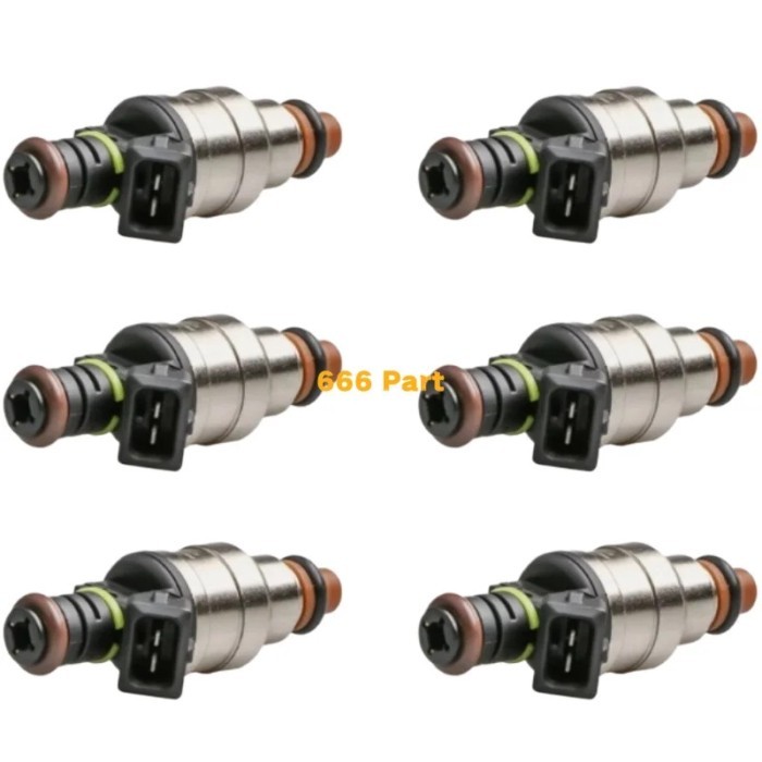 6PCS Fuel Injectors F47E-A2E For 1985-1997 Ford Ranger 2.9L 3.0L V6 Mazda B2500