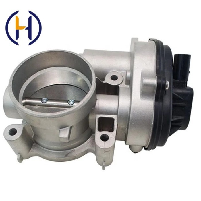 Throttle Body OEM: VP4F9U-9E928-AC 1537636 4M5G-9F991-FA 1438754 for Ford 1.8L 2.0L