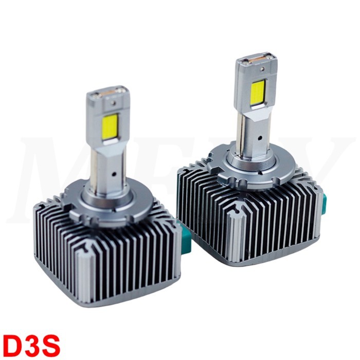 2pcs D1S LED Headlights HID D3S D2S D4S D1R D3R Double copper Tube LED 20000LM Two-sided CSP Chip 4
