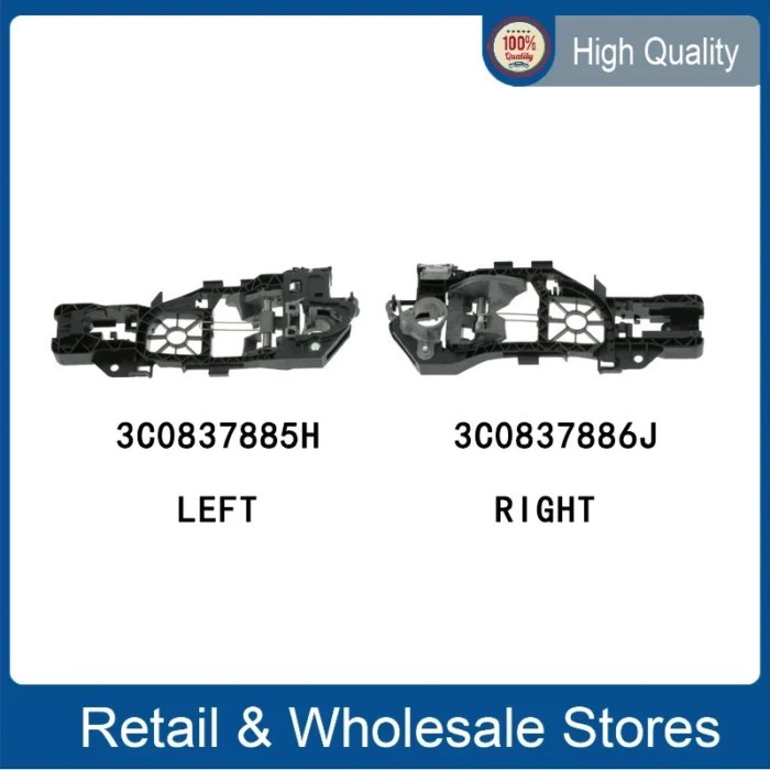 Car handle base 3C0837885H/A/D L3C0837885J L3C0837886J for VW PASSAT 3C0 837 885 J 3C0 837 886 J 3C