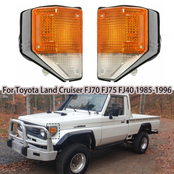 For Toyota Land Cruiser FJ70 FJ75 FJ40 1985-1996 8151069225 8152069225 Corner Turn Signal Light Ind