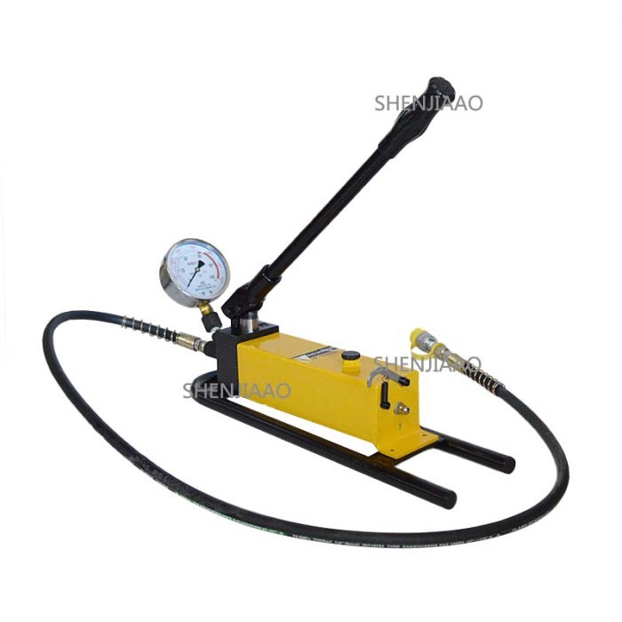 CP-700B/CP-700D Hydraulic Hand Pump With Pressure Gauge Manual hydraulic pump Portable Ultra-High P