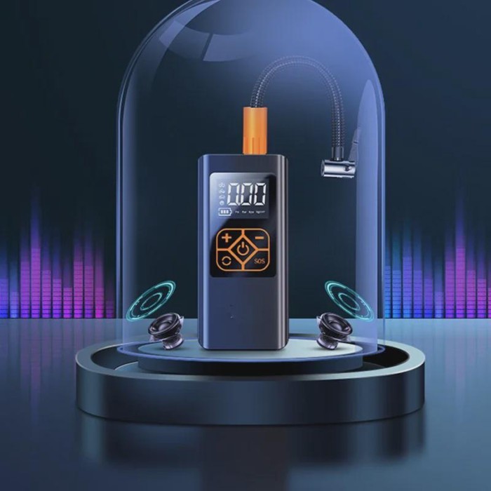 New 220VCar Wireless Inflation Pump Car Inflation Pump USB Charging Pump Car Tyre Inflation Lithium