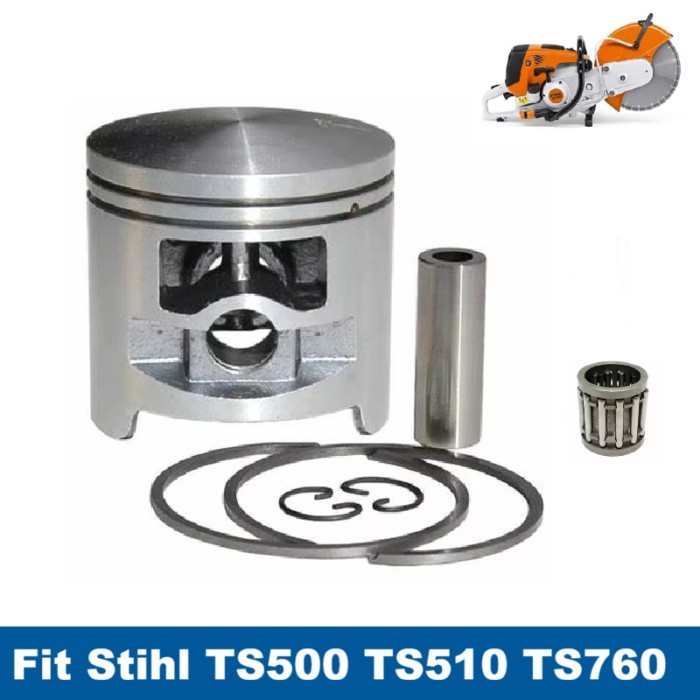 New 52mm TS510 Piston Pin Rings Kit Fit For Stihl TS500 AV 050 051 TS760 CONCRETE CHOP CUT OFF SAW