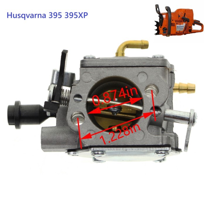 H395 Heavy Duty Quality Carburetor Carb for Husqvarna 395 395XP 395XPG 395EPA Chainsaw OEM Part Rep