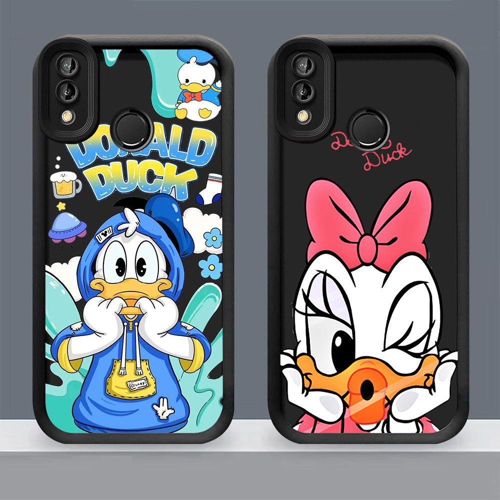 N-24 Donald Duck Soft Casing สําหรับ VIVO Y91C Y93 Y95 V15 Y83 Y91