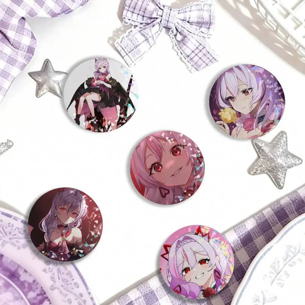 เกม E-epic S-seven Abigail Laser Badge Creative เข็มกลัดกระเป๋าเป้สะพายหลังอุปกรณ์เสริม Make Great ส