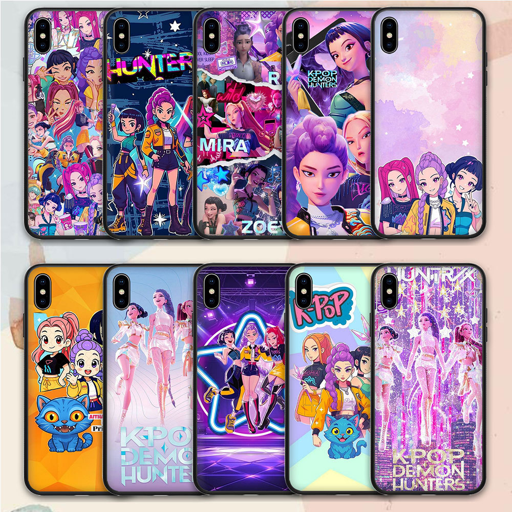 TPUซิลิโคนเคสโทรศัพท์OPPO A57 4G 2022 A57S A57E A93 A54 A54S A55 A53S A56S 5G 3T24 K-Pop Demon Hunte