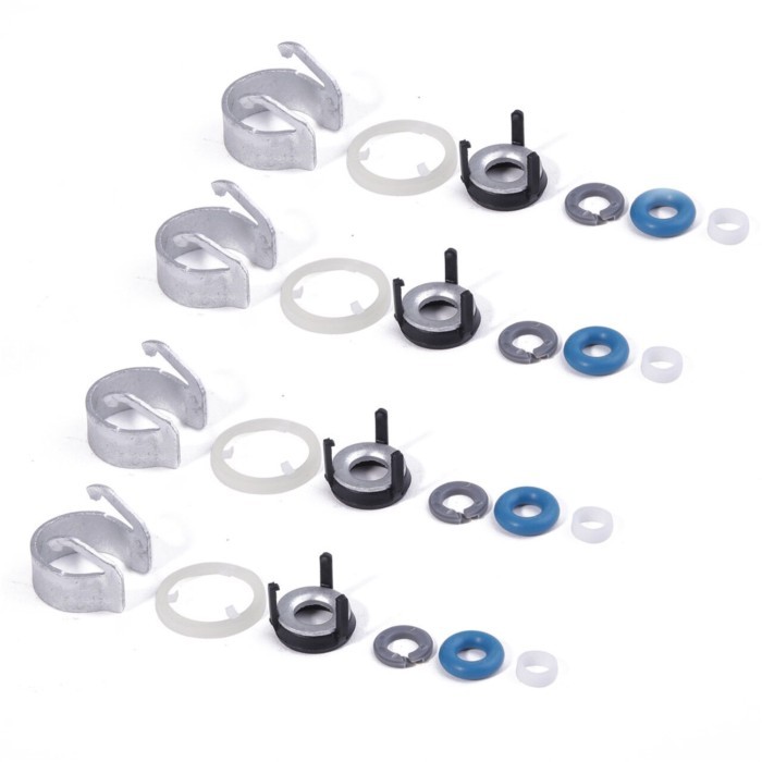 4Pcs Fuel Injector O-ring Seal Kit 06H998907A 06J998907B For AUDI A4 Q5 VW Jetta CC 1.8 2.0T