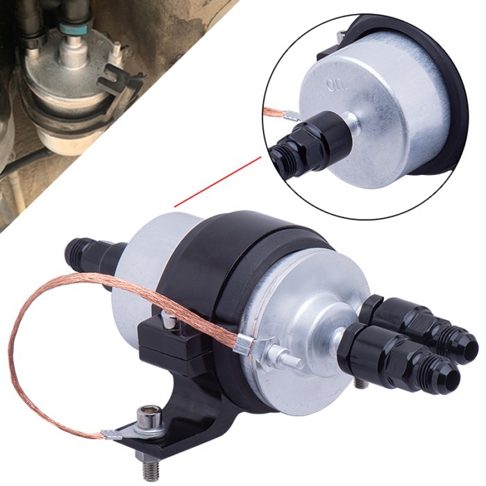 3.0Bar 4.0Bar 6.4Bar Fuel Pressure Regulator Filter Kit with 6AN Fitting for Corvette Gen III and G