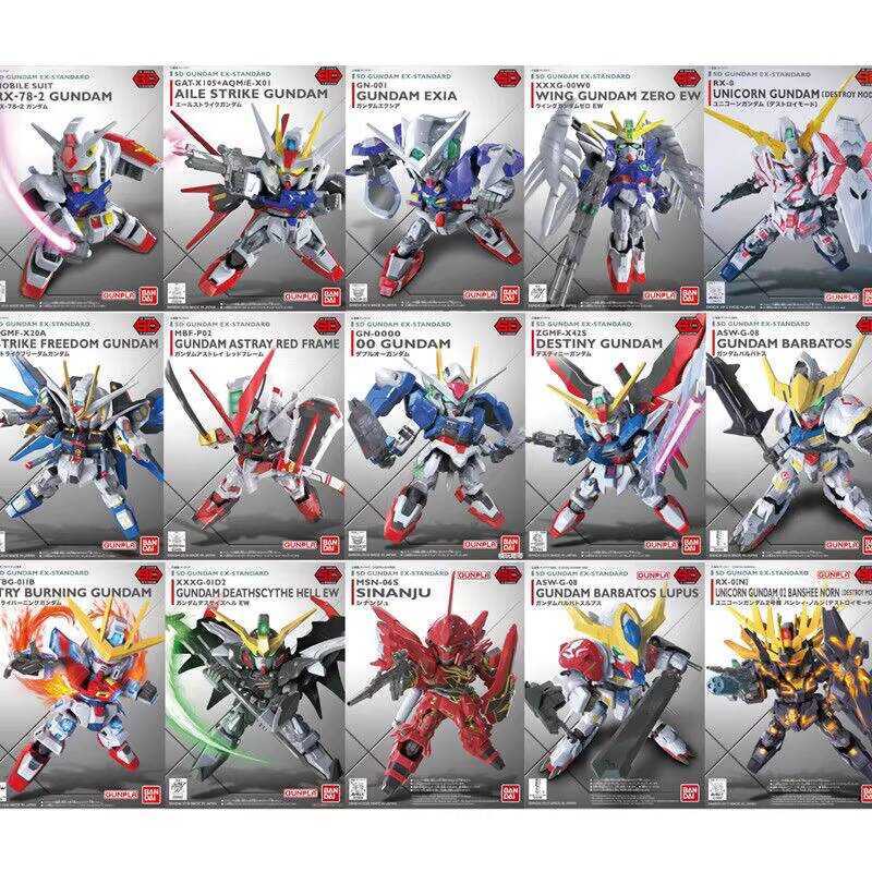 ของแท้ Bandai ประกอบรุ่น EG Yuanzu sd Strike Assault Freedom Angel Flying Wing Zero ประเภท Gundam Ni