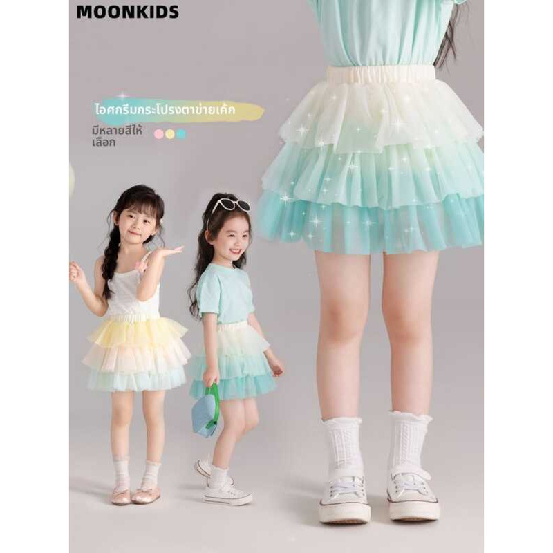 C Gradual Change Tulle Skirt